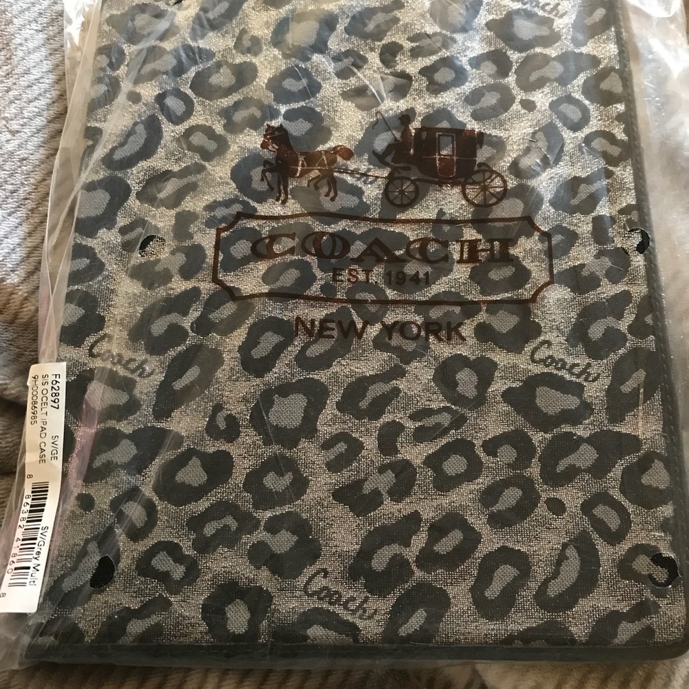 Coach iPad case